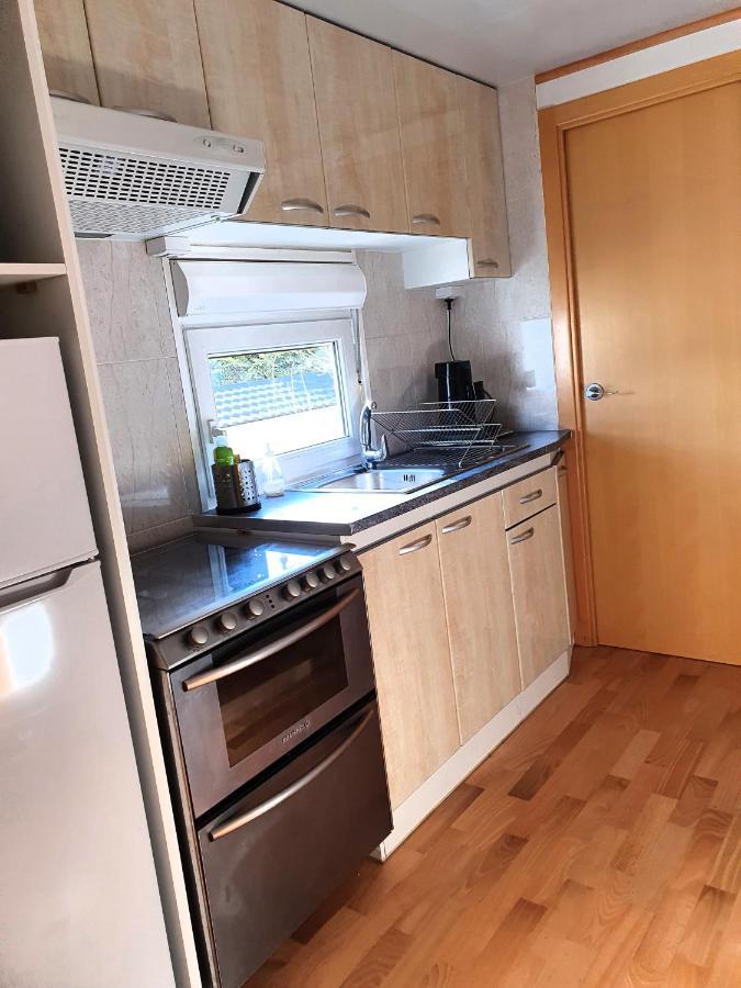 Mobil Home Dans Camping Saillagouse Esterno foto